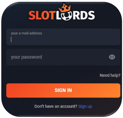 SlotLords casino sign up bonus